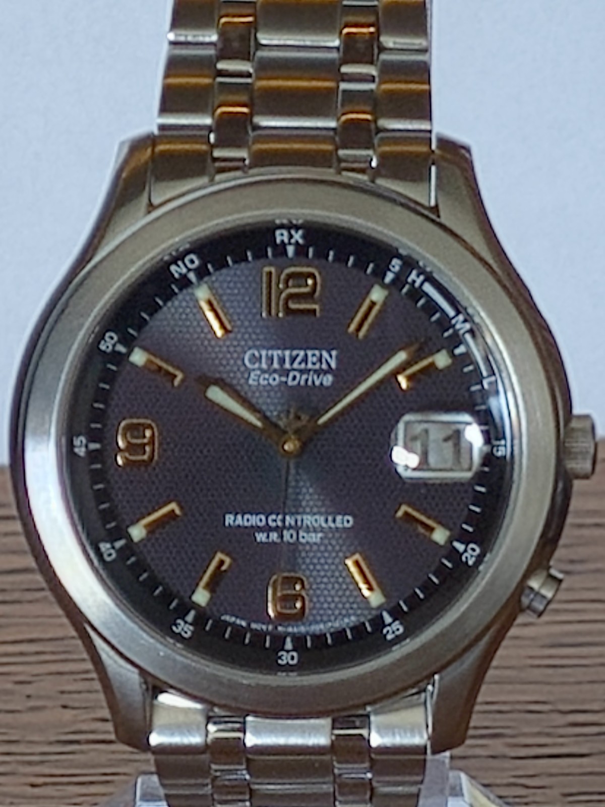 [MINT] Citizen Eco-Drive JDM Solar Radio Black Dial 39mm – US Seller