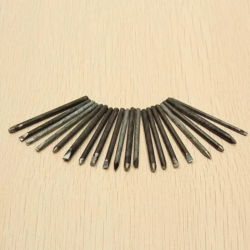 20Pcs DIY Steel Punches Design Manual Set Jewelry Carving Metal Stamping Kit New