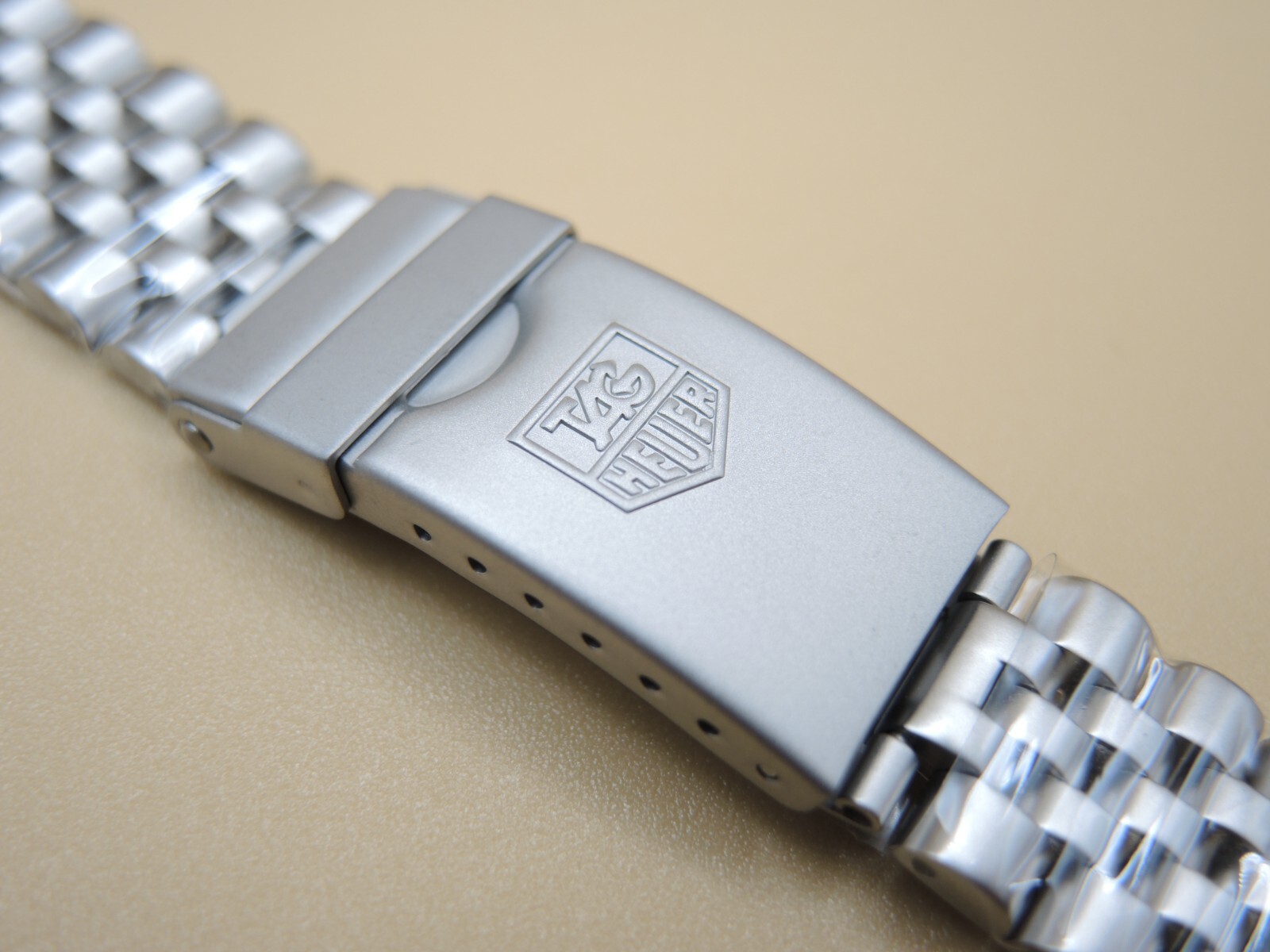 NEW 18MM STAINLESS JUBILEE BRACELET SOLID LINKS TAG HEUER F1 WA1210-WA1219