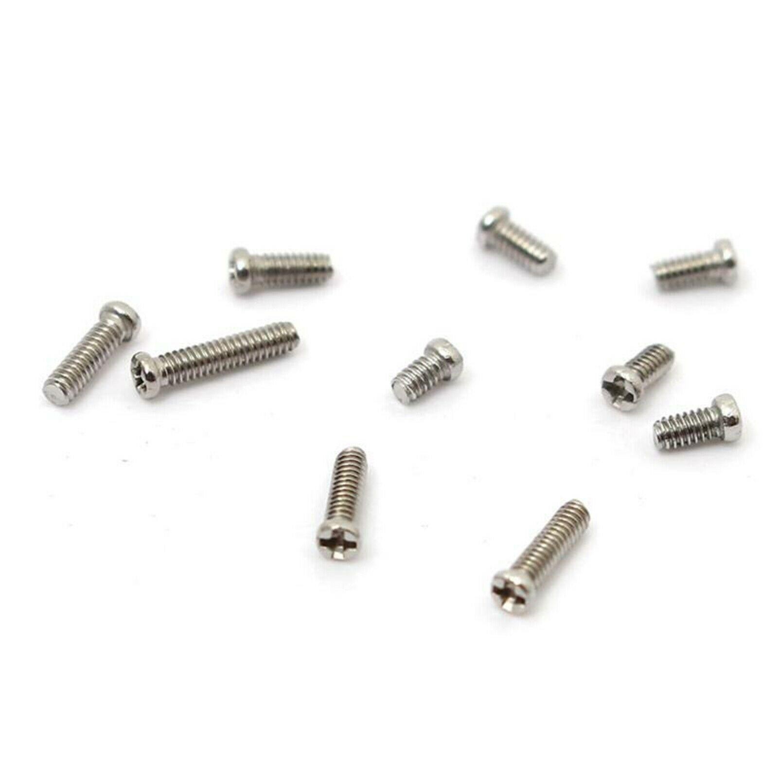 600PCS Steel Watch Back Cover Screw Phillips Watch Repairing Tools W/Box