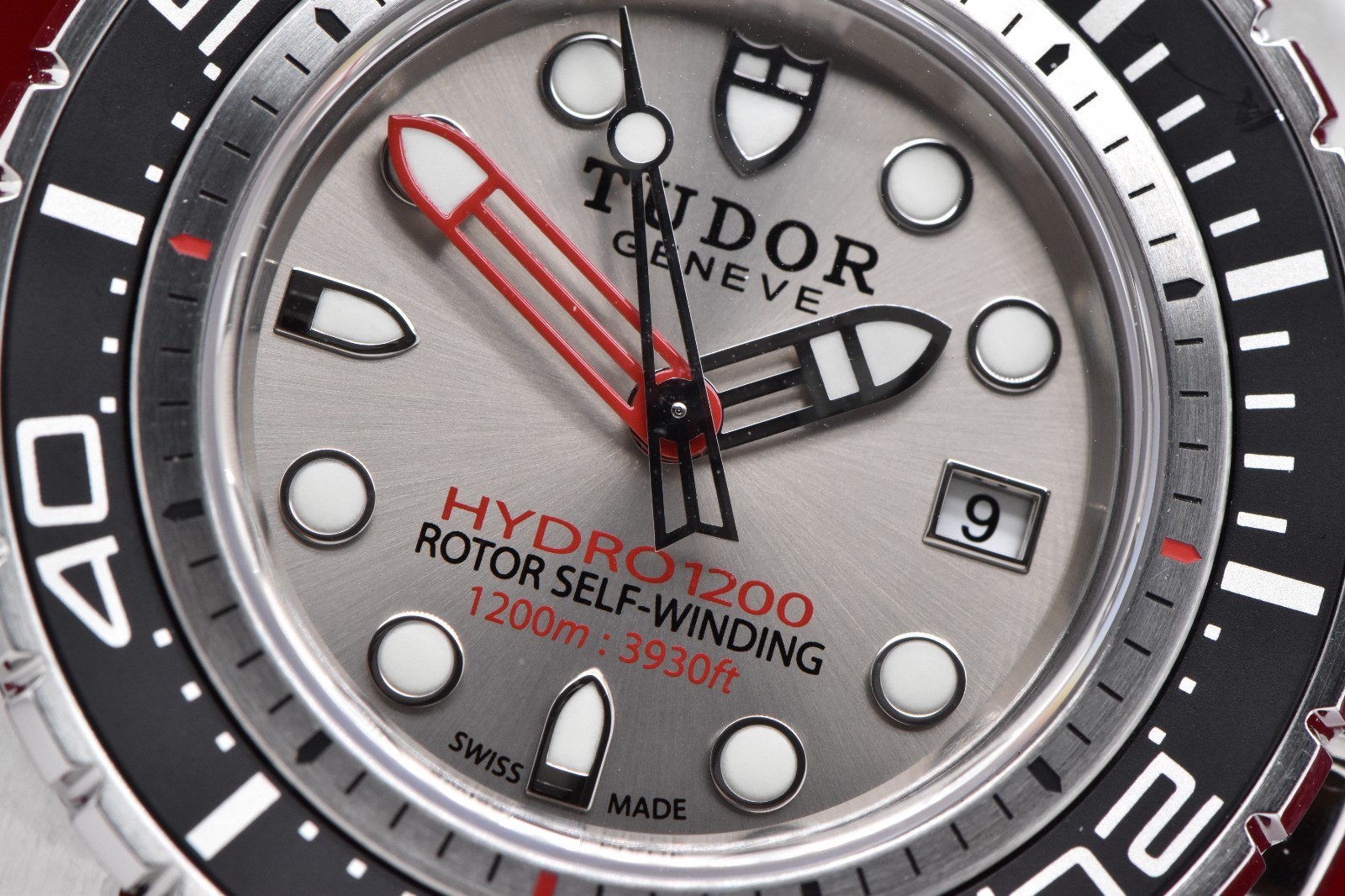 Tudor Hydronaut 1200 45.5mm Stainless Steel Silver Dial Ref. 25000 Watch