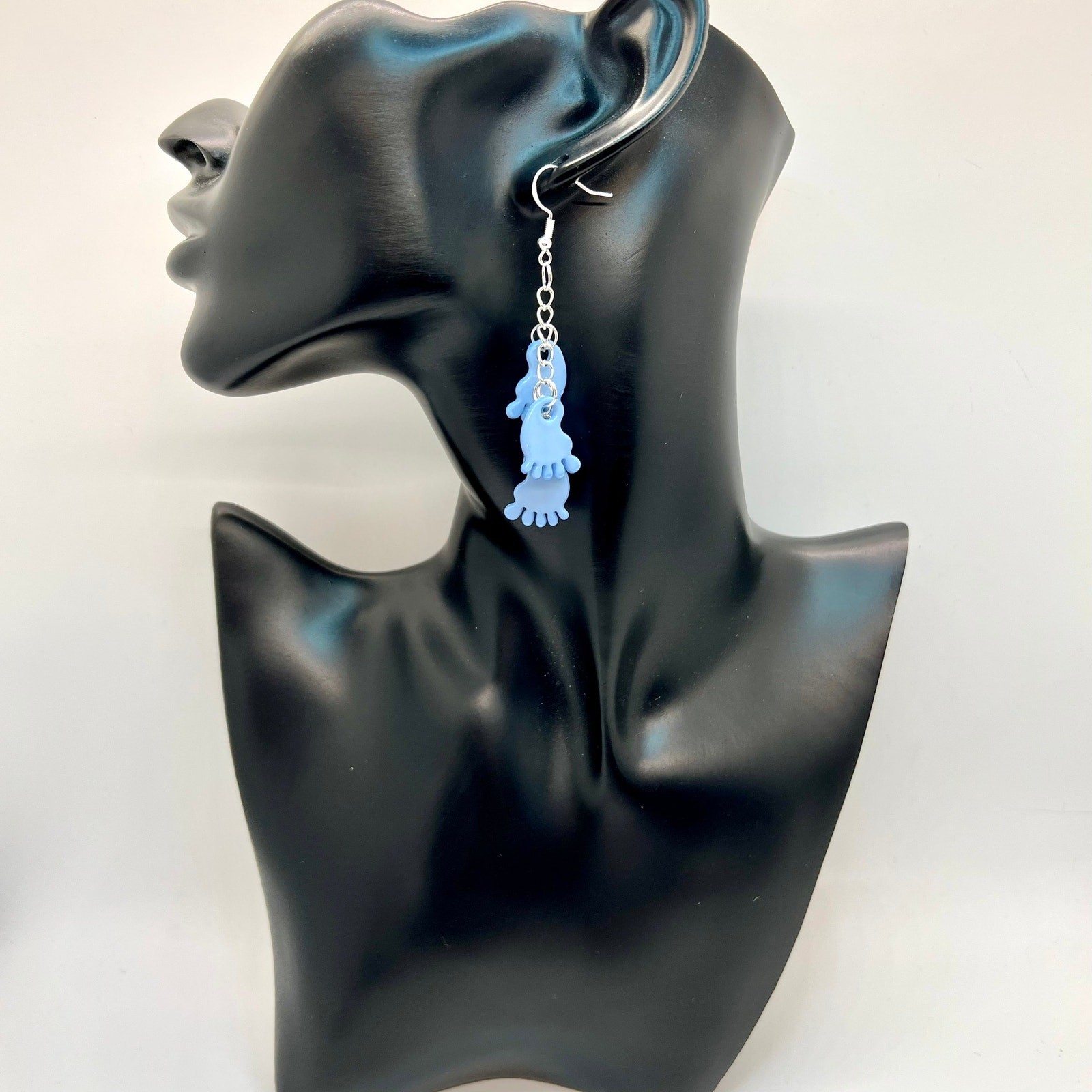 Baby Feet Earrings – Baby Shower Earrings – Gender Reveal Earrings – DDLG