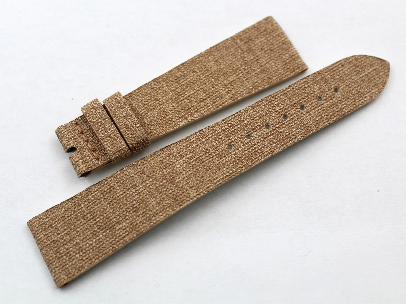 Beige Vegan Handcrafted Straps Various Sizes Pin Buckle Excellent Quality