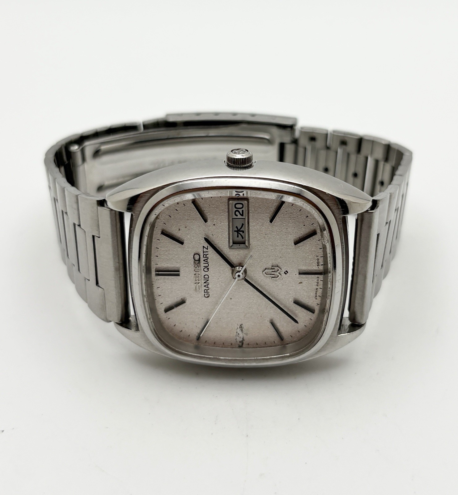 vintage Seiko Grand Quartz wristwatch Cal. 484S-5011