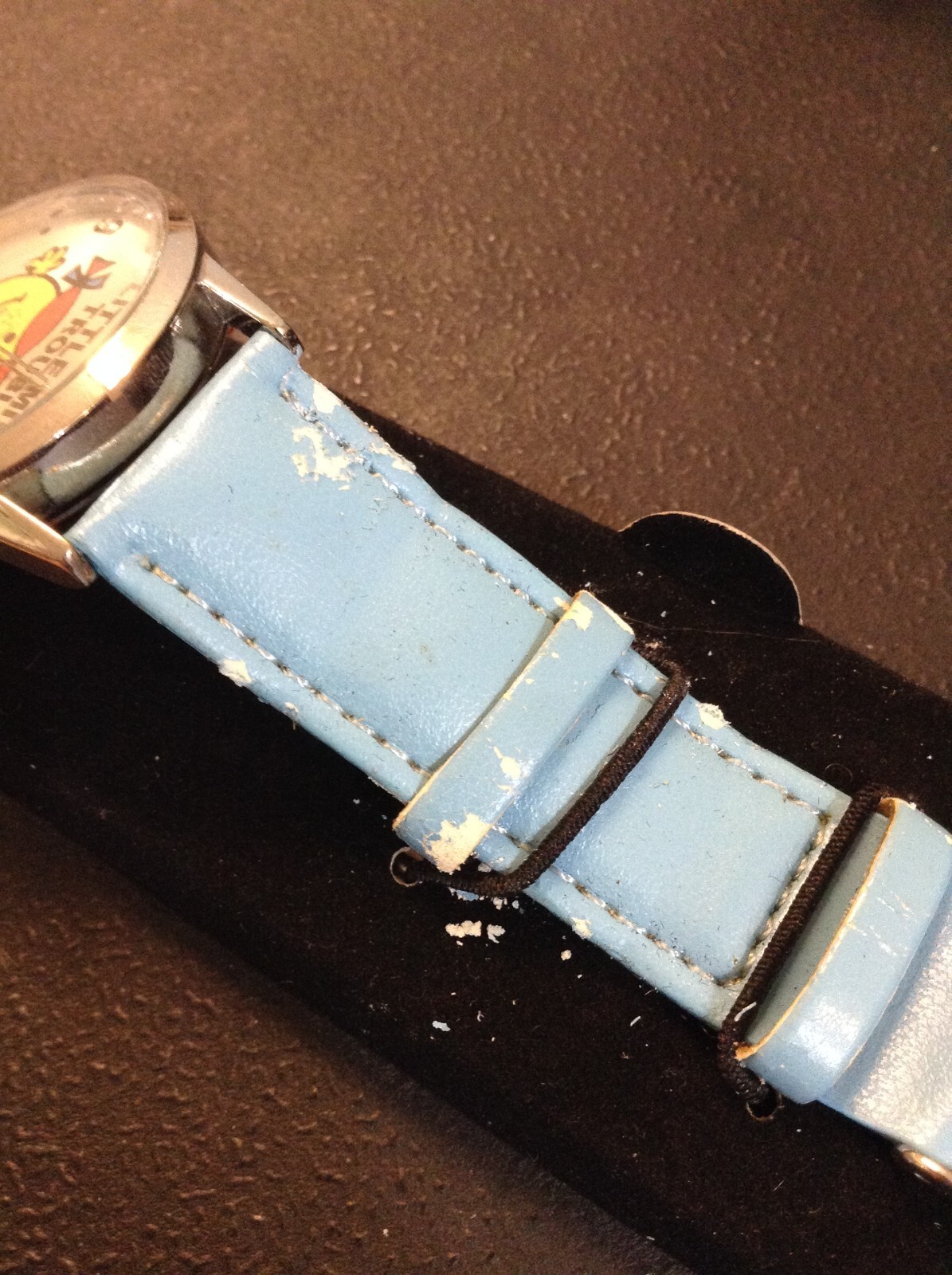 Mr. Men & Little Miss watch AS IS STOPPED DAMAGED band Little Miss Trouble