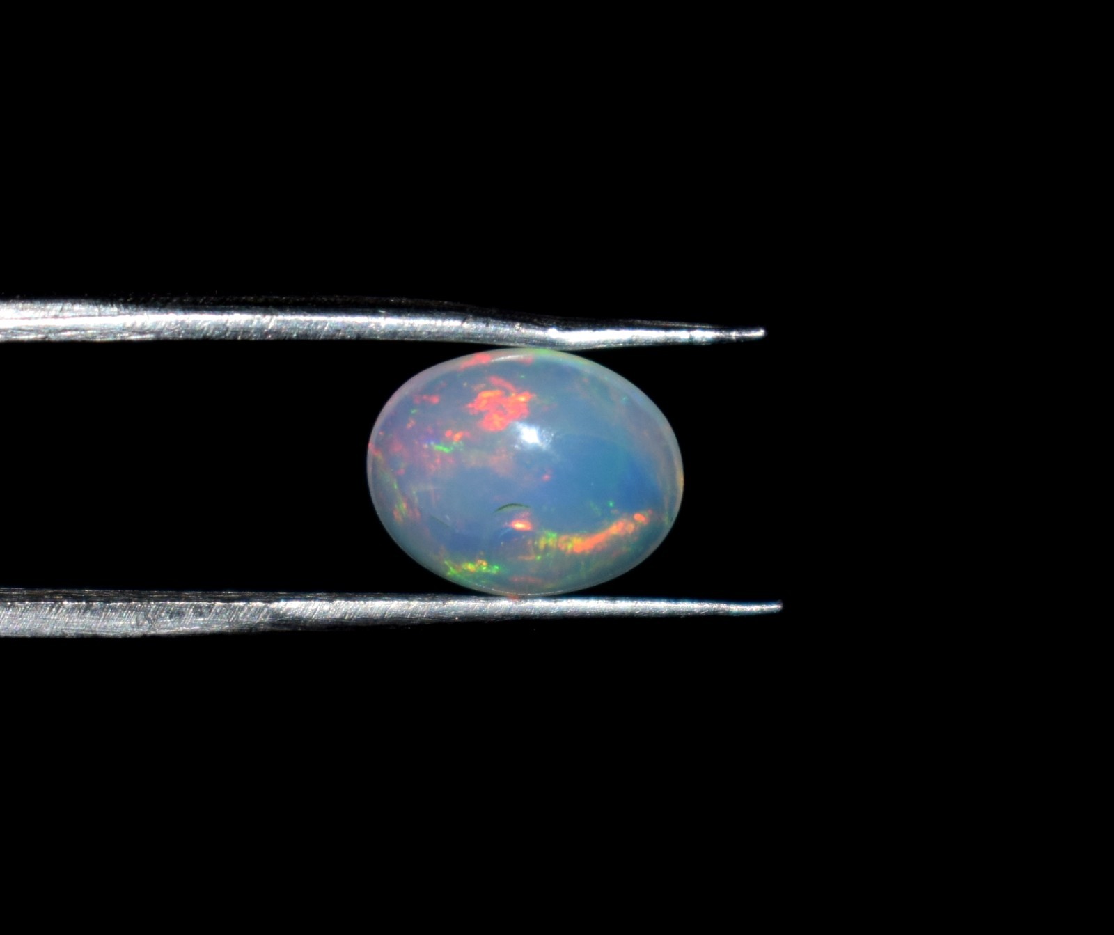 Natural Ethiopian Wello Fire Opal Cabochon Gemstone 6X8mm Loose AAA A06