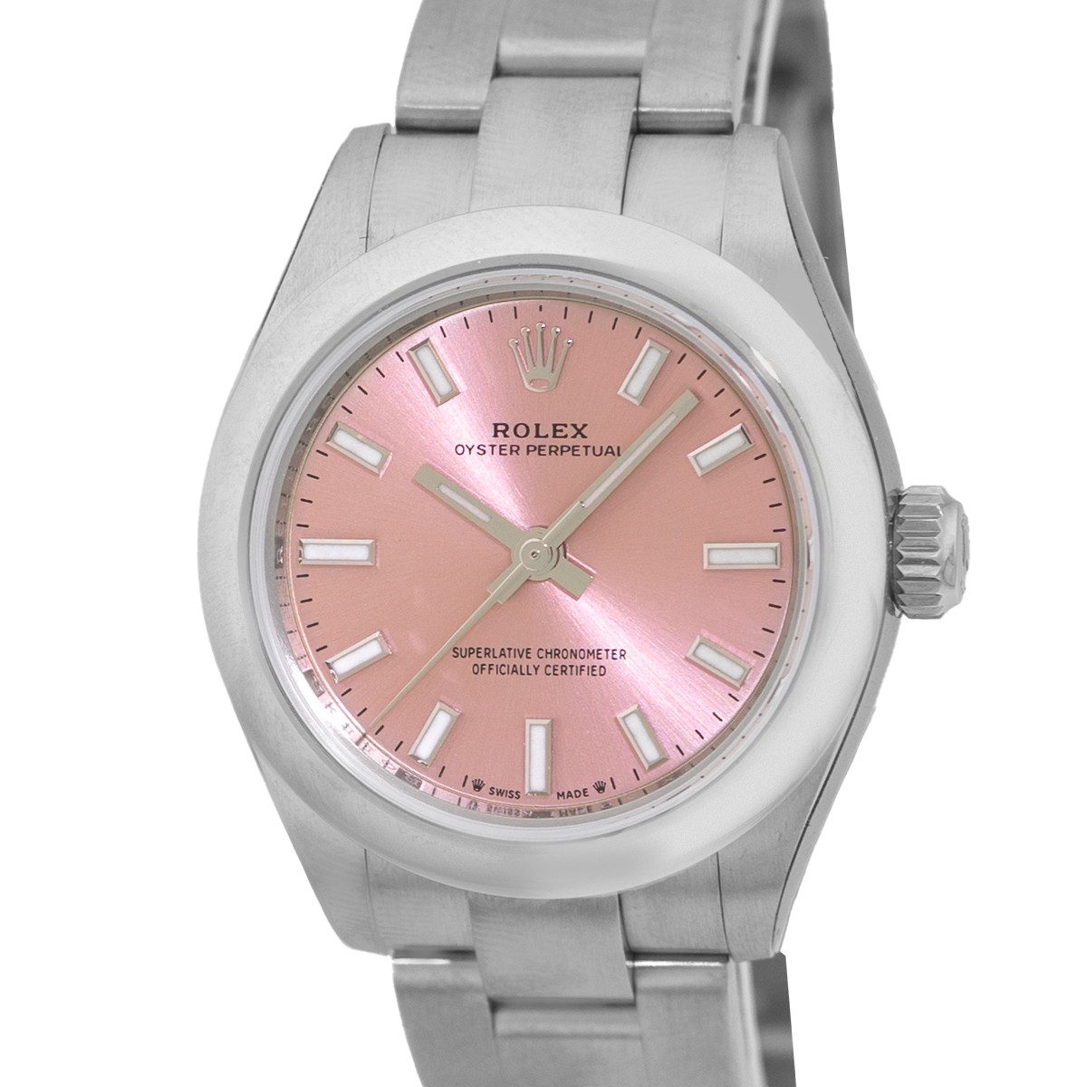 ROLEX Stainless Steel 28mm Rolex Oyster Perpetual 276200 Box Warranty NEW