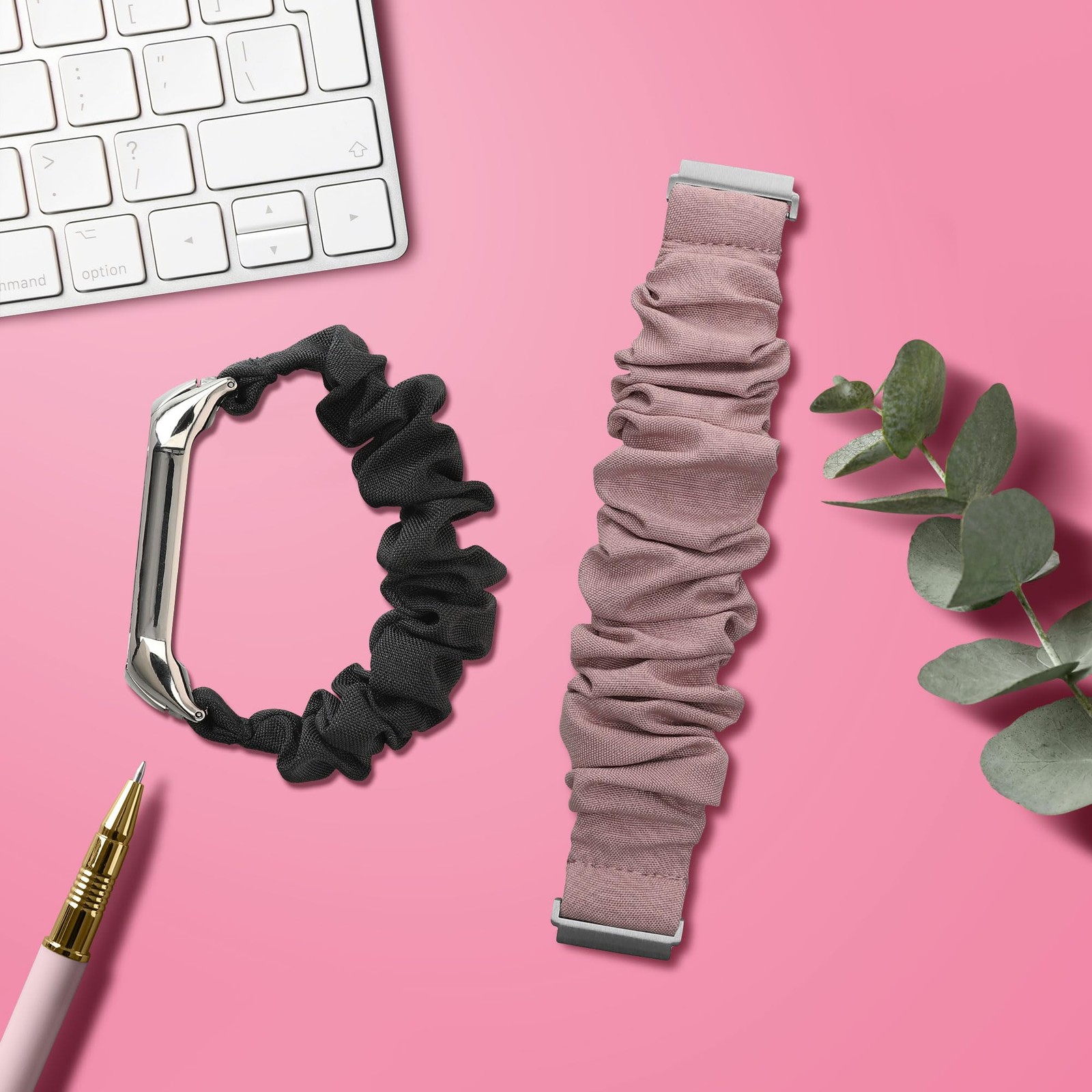 kwmobile Watch Strap Compatible with 5.5-7.5 Inches (14-19 Cm), lavender