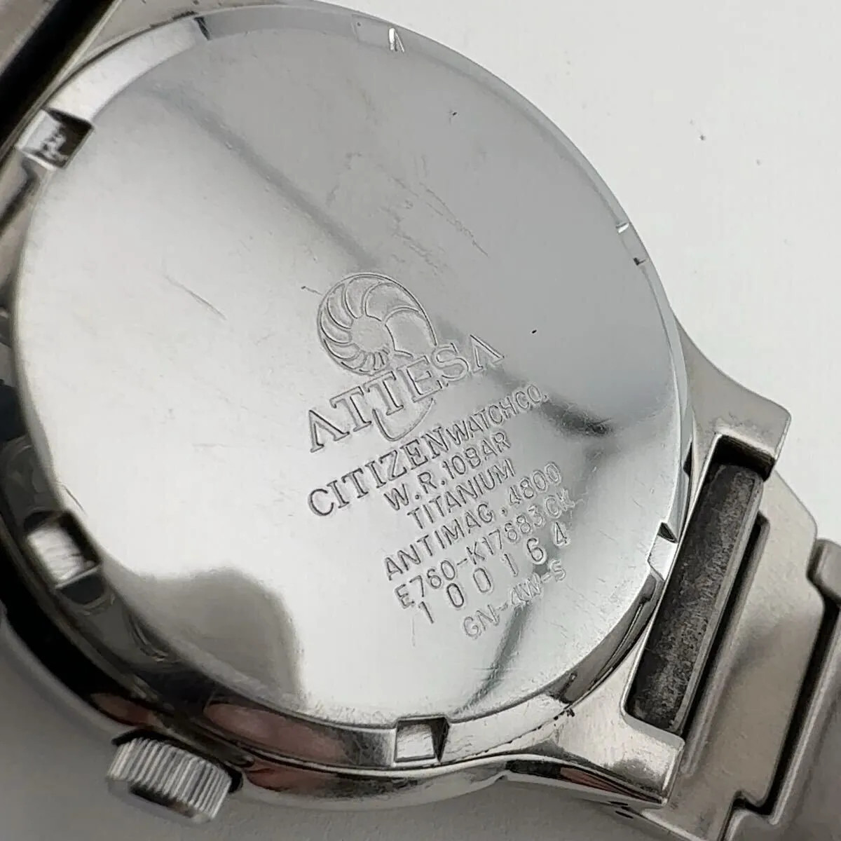 CITIZEN ATTESA Solar E760-K17683 Men’s/Boys’ Watch, Working Condit 【USED】