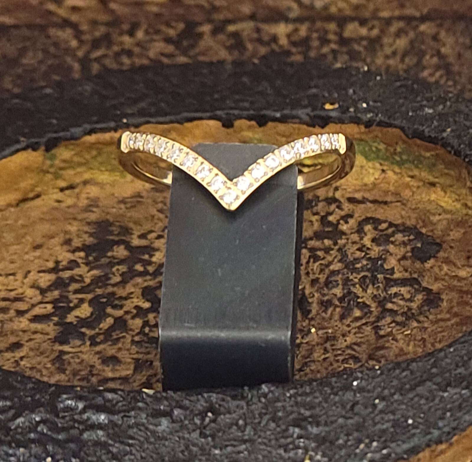 Women’s Gold Dainty Chevron Promise Ring – Promise Ring For Girls
