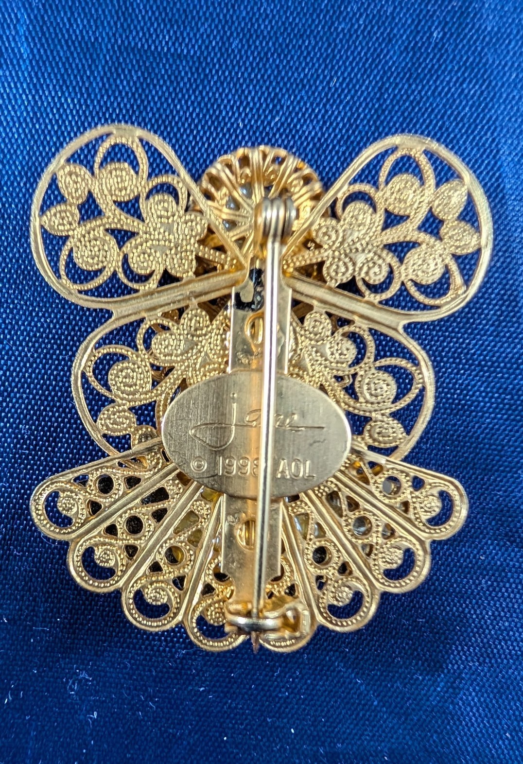 2 Jane Vintage Brooches- Signed