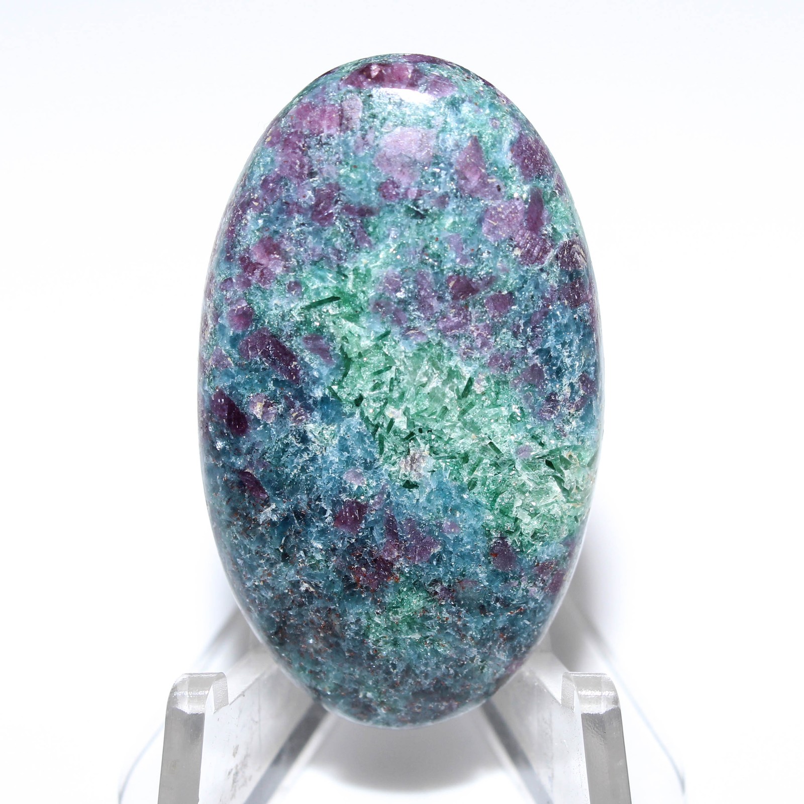 49.60 Ct. Natural Ruby kyanite Oval Cabochon Loose Gemstone 36x22x5 mm