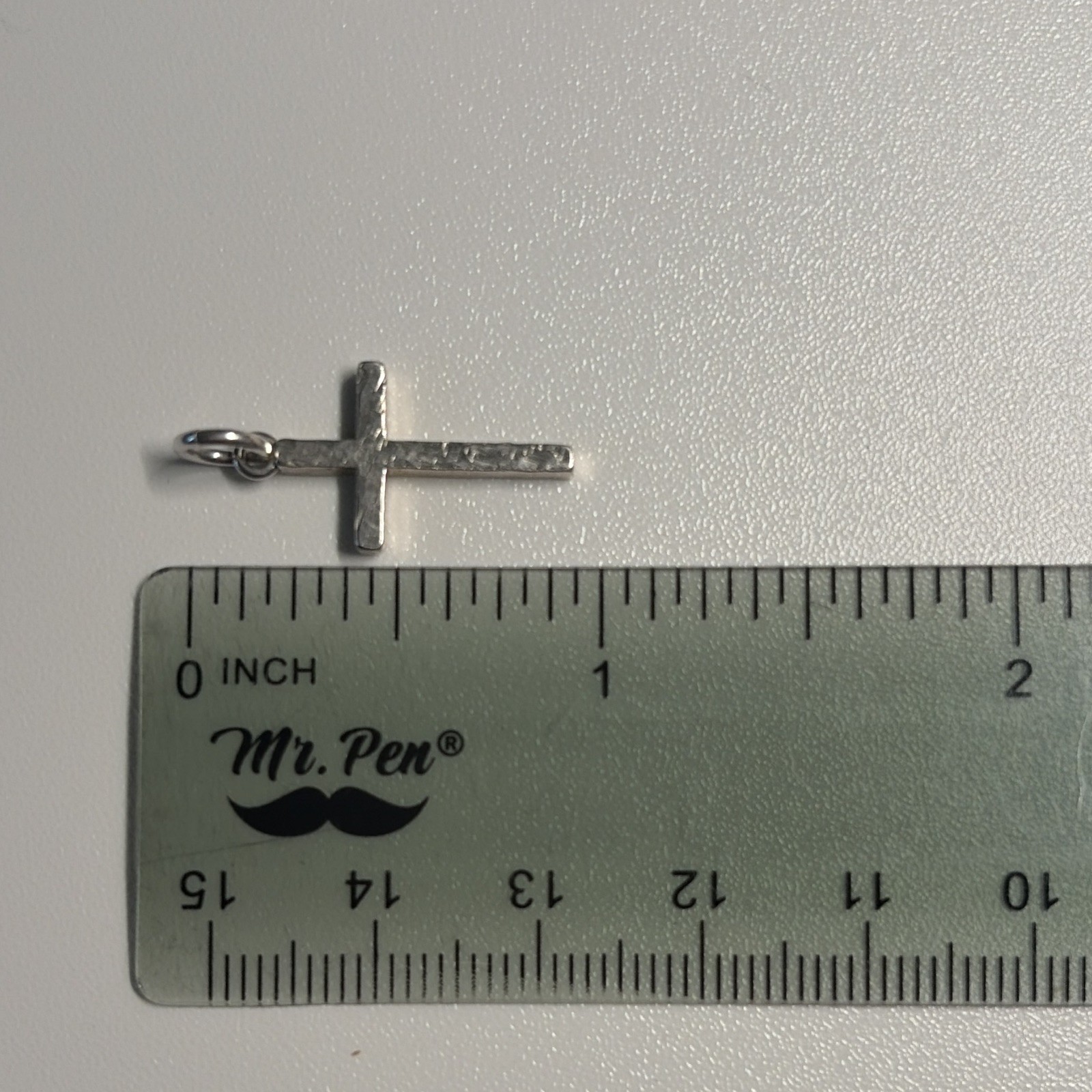 925 Silver-Cross Pendant Charm, Unisex Adults, Religious