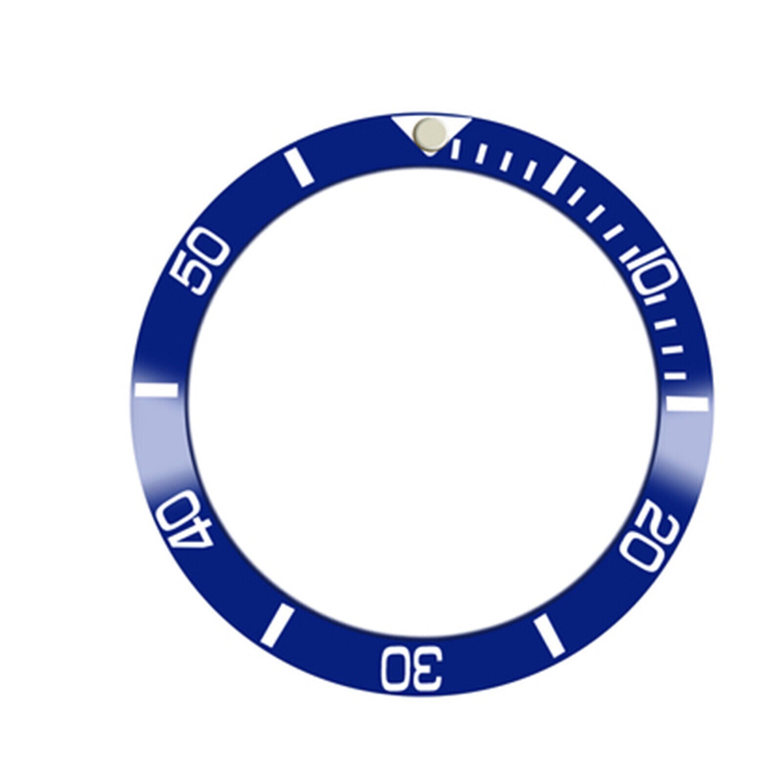 Ceramic/Aluminum Bezel Insert Watch Ring Accessories for 40mm GMT Watch Case