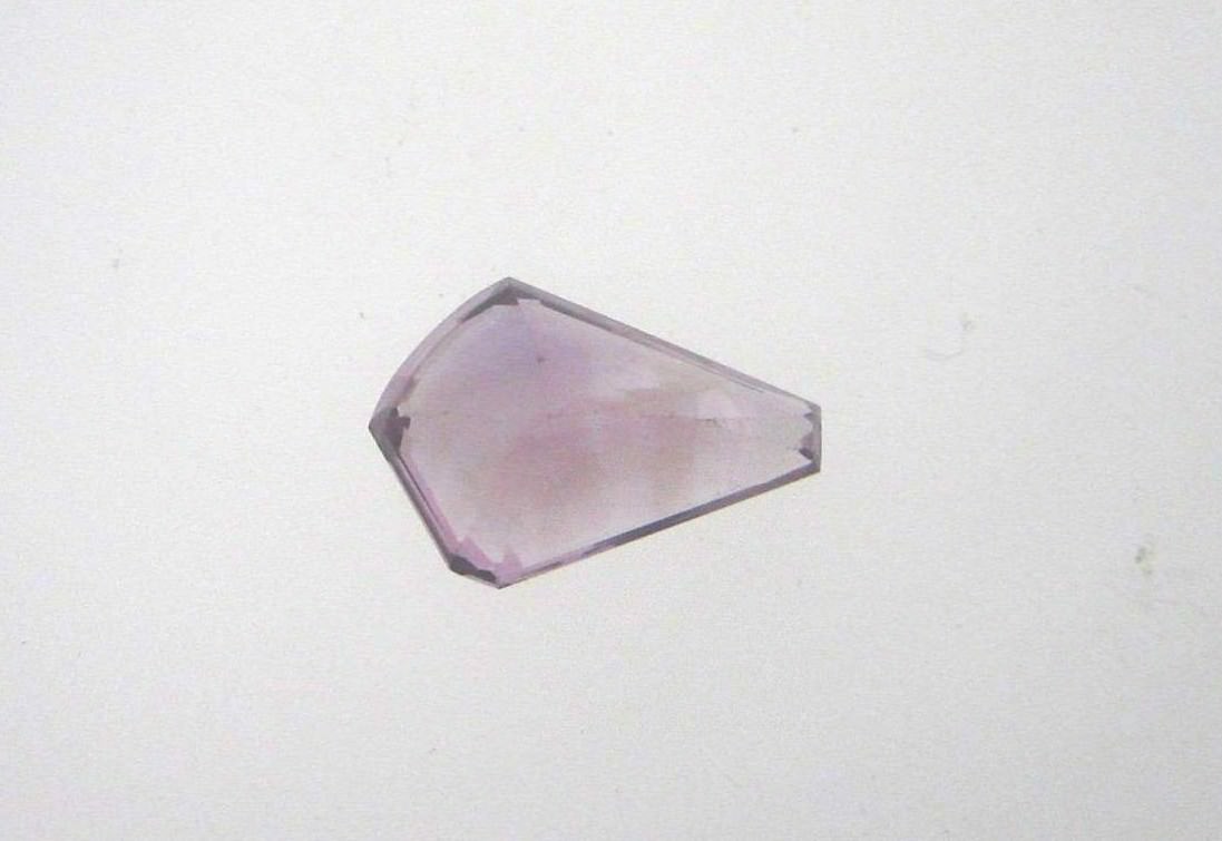 9.95 Carat Amethyst stone Kite cut 18.75MM X 13MM