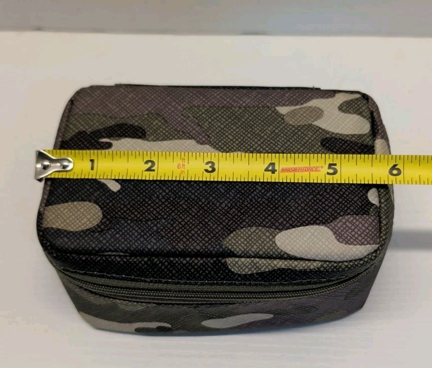 Thirty One Jewelry Case Organizer In Camouflage Green NWOT