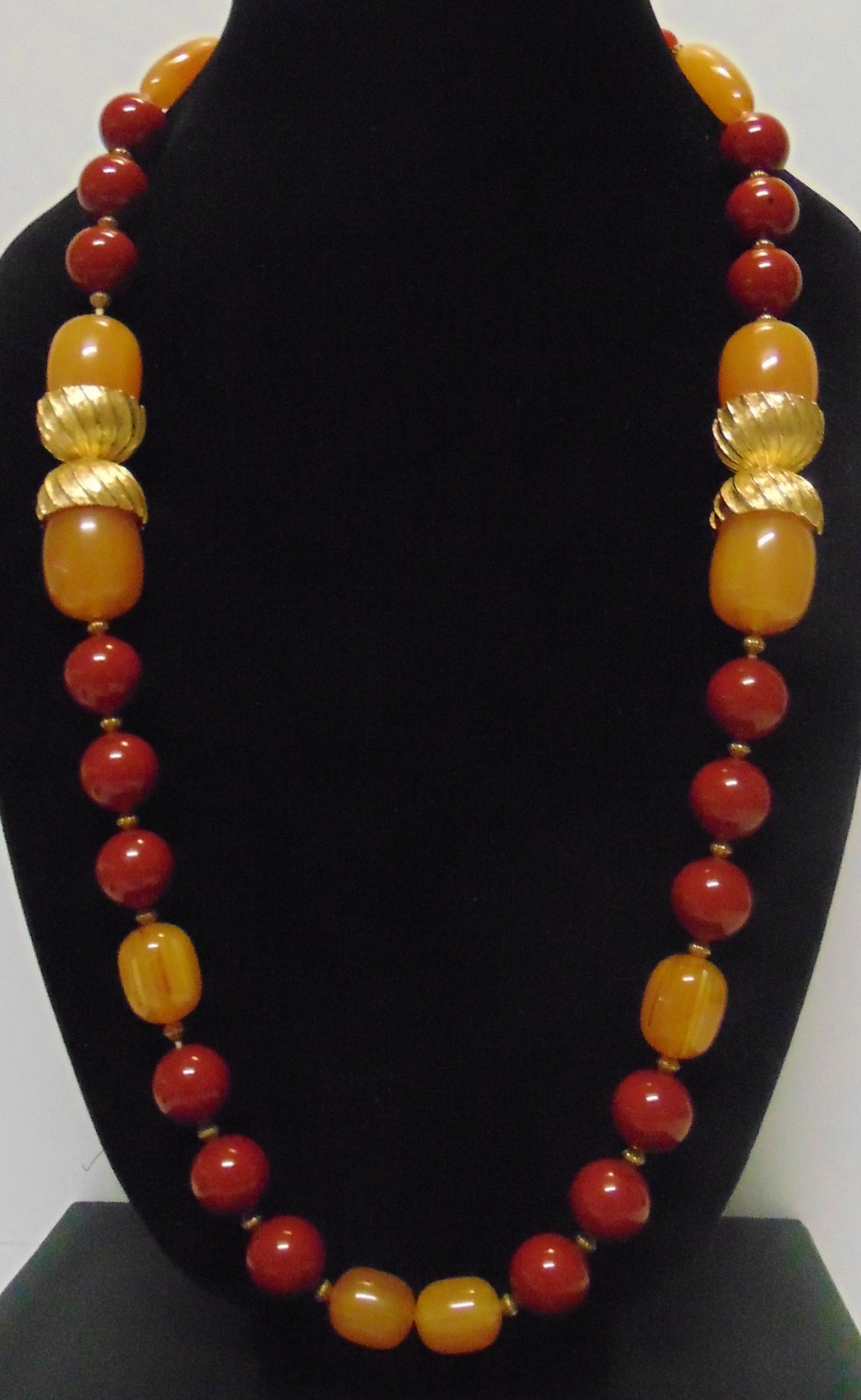 (FOR GLNFLD 19 ONLY) Classy Earth Tone Beaded Necklace