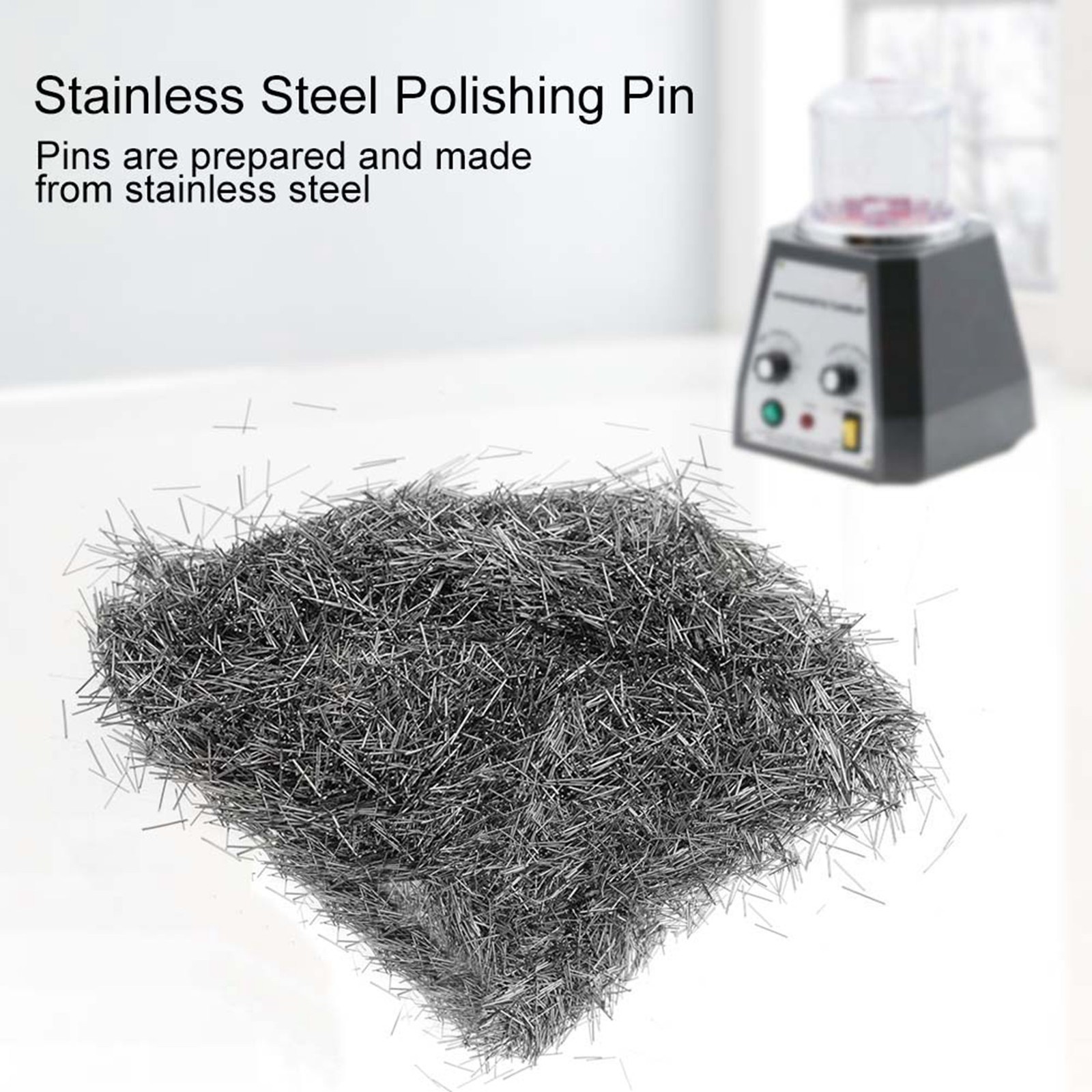 100g Stainless Steel Jewelry Polisher Pin For Magnetic Tumbler