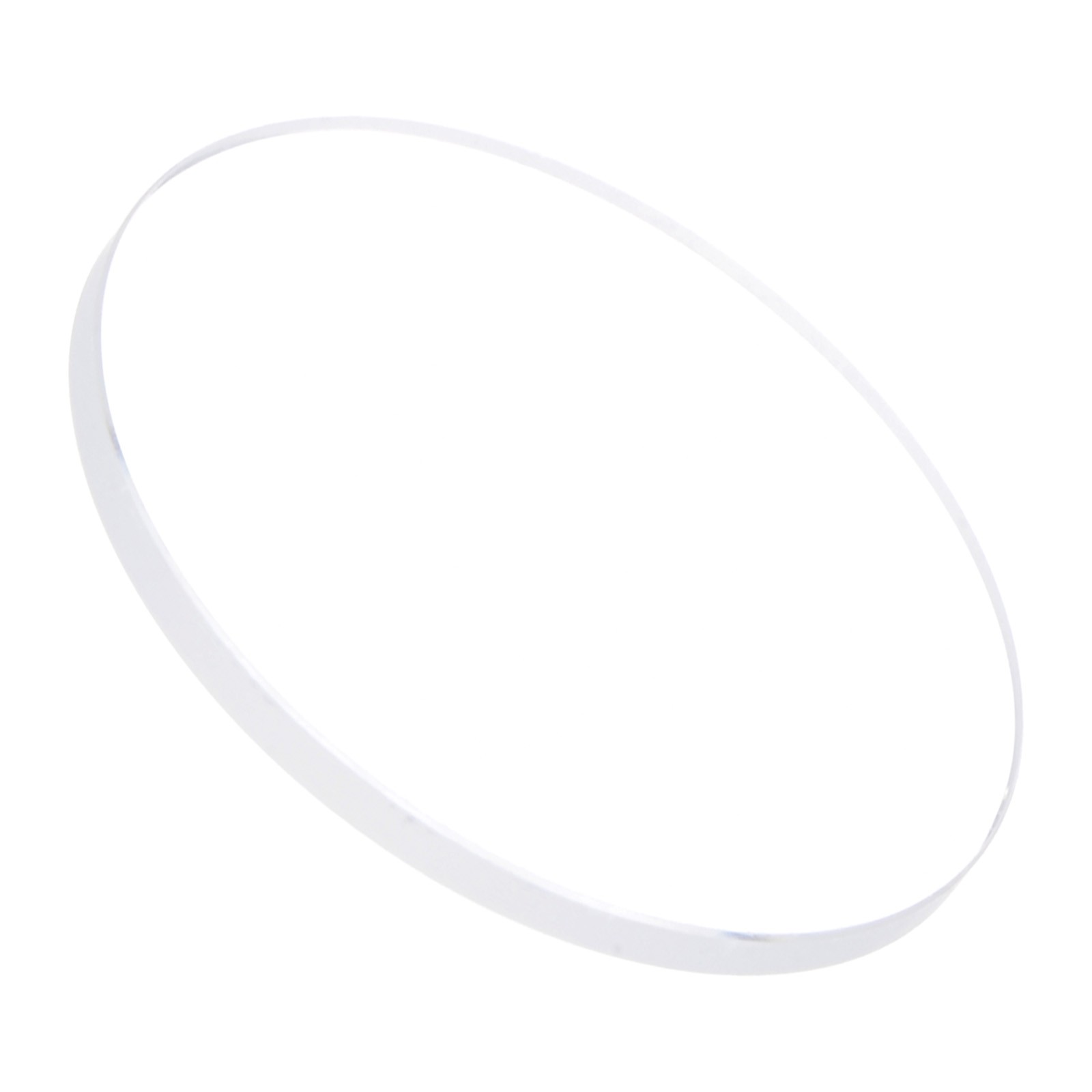 Watch Glass Crystal Len, 28mm Dia, 1.5mm Thick, Round Flat Mineral Watch Glass