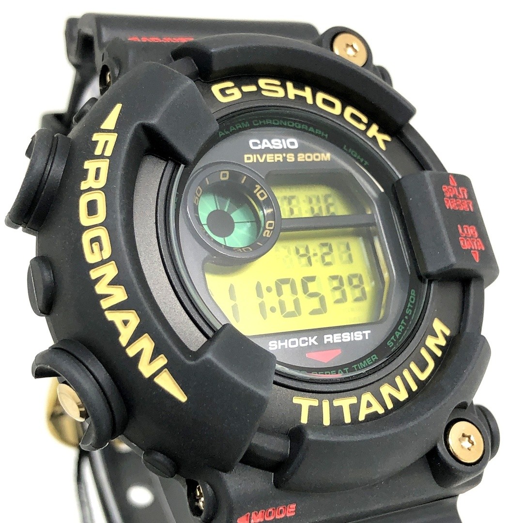 G SHOCK DW 8201NT 1 7th FROGMAN 7th Anniversary First Generation Color Titanium