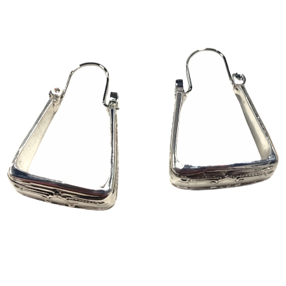 Silvery For Boho Unique Vintage Earrings Stirrup Horse Jewelry Retro Style Women