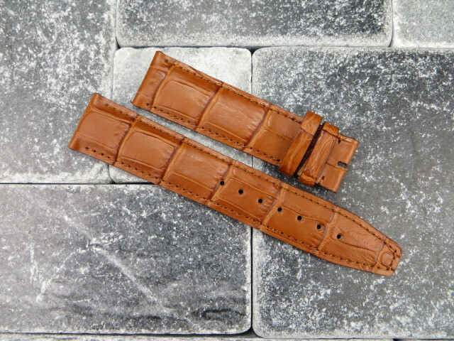 20mm Leather Strap Black Blue Brown Watch Band for IWC Pilot Top Gun Short S