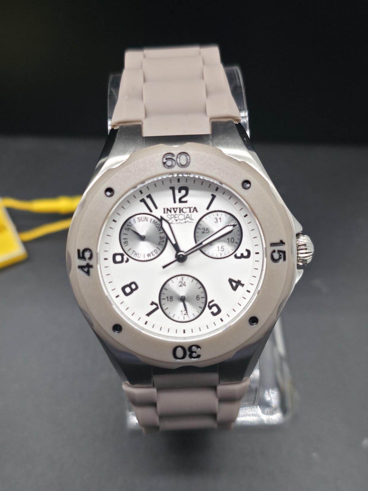 Invicta Women’s Angel Lady 38mm Quartz Silicone Flame Fusion Watch 18794