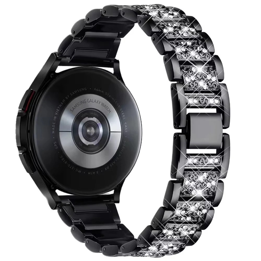 Diamond Bling Metal Band for Samsung Galaxy Watch 8 7 6 5 4 FE 3 41mm Active 1 2