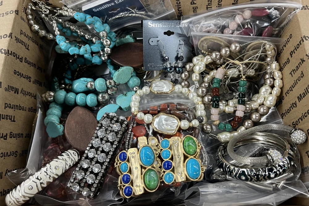 10lb Jewelry Lot..for Crafting Or Repair Some Broken Some Not!!!
