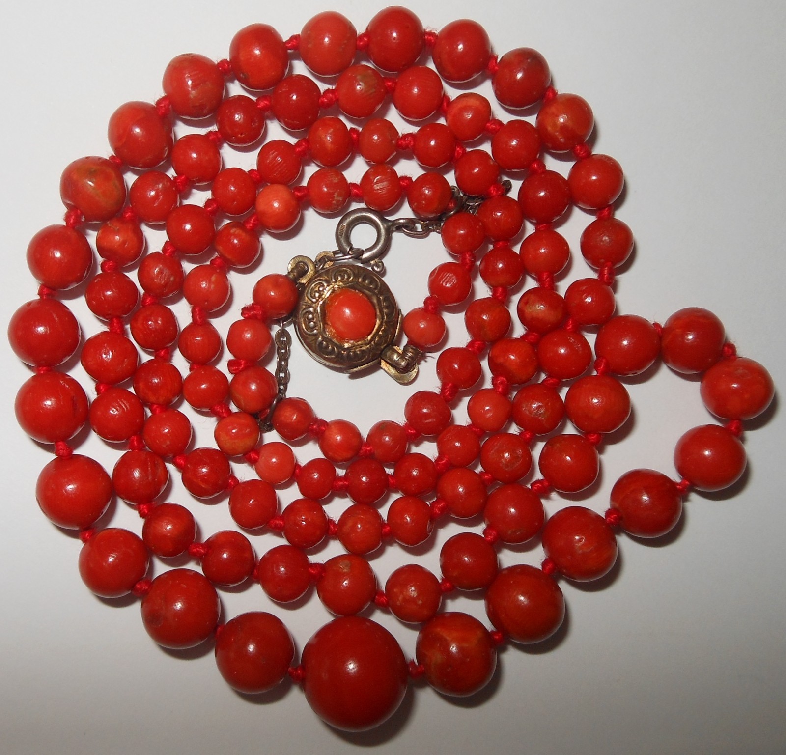 Elegant Red Coral Necklace Sardinia – Ball