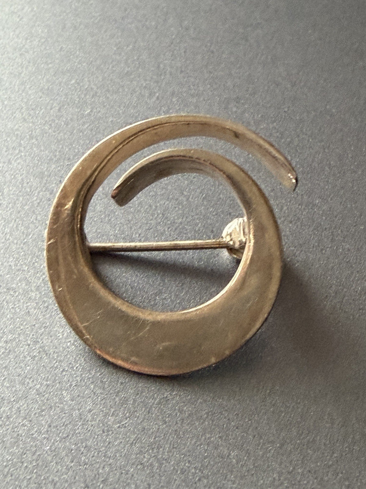 David Andersen Sterling Silver Norway Liv Solnør Rognan Brooch vtg uni 3101