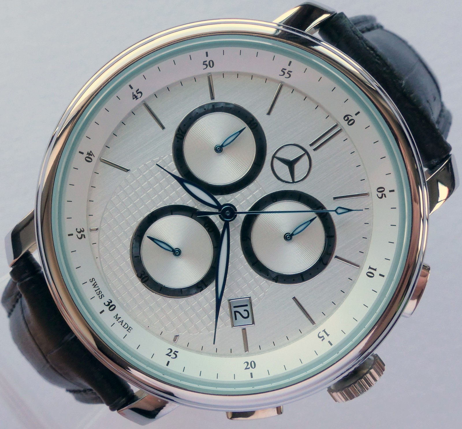 Mercedes Benz Classic Collection Car Accessory Art Deco Design Chronograph Watch