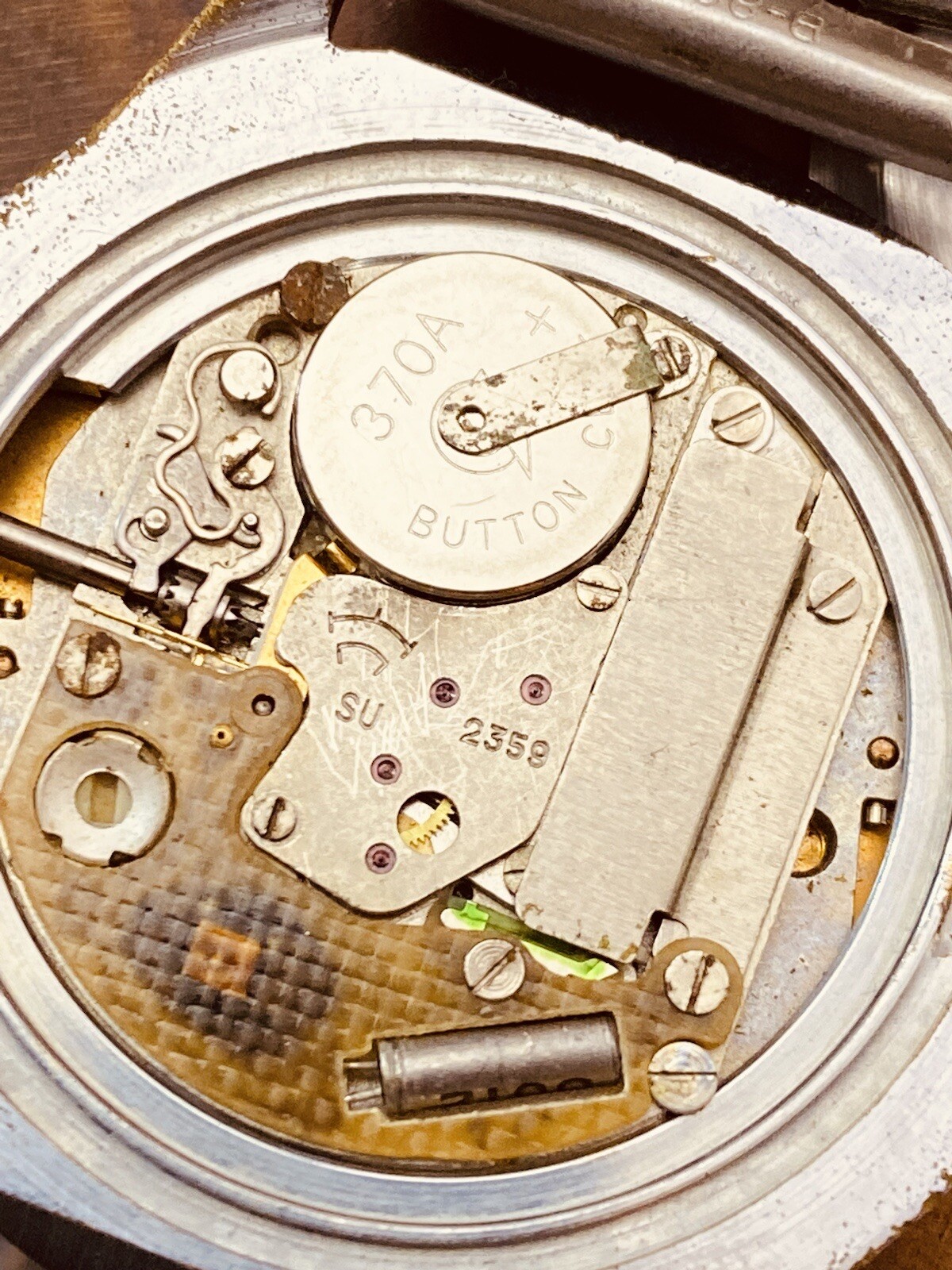 Watch Raketa 2359 Real Moon Phase Calendar watch vintage quartz mens #6458