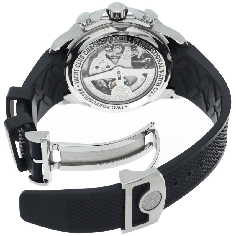 IWC Portugieser Yacht Club Chronograph IW390210 Stainless Steel / Rubber men…