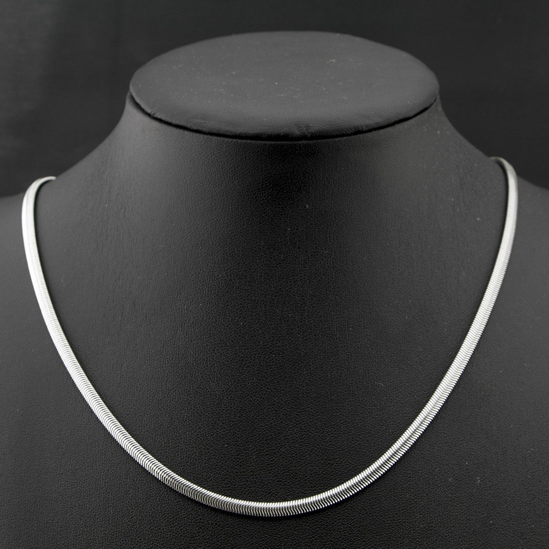 18K Gold Filled Tarnish-Free Herringbone Chain Necklace #Multiple LENGTH/Width