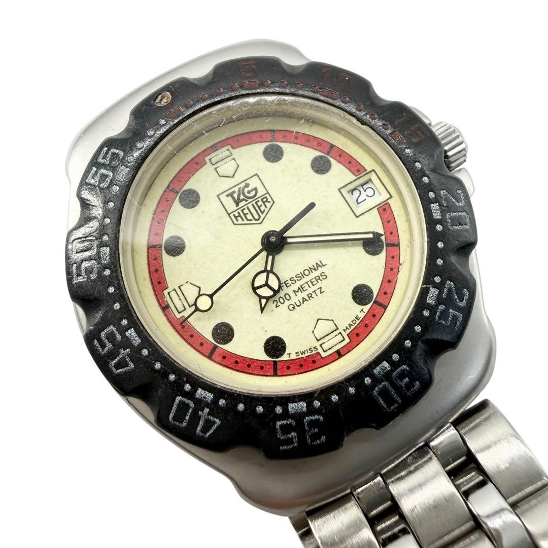 TAG Heuer WA1211 Men’s Wristwatch Formula 1 Quartz Stainless Band From Japan