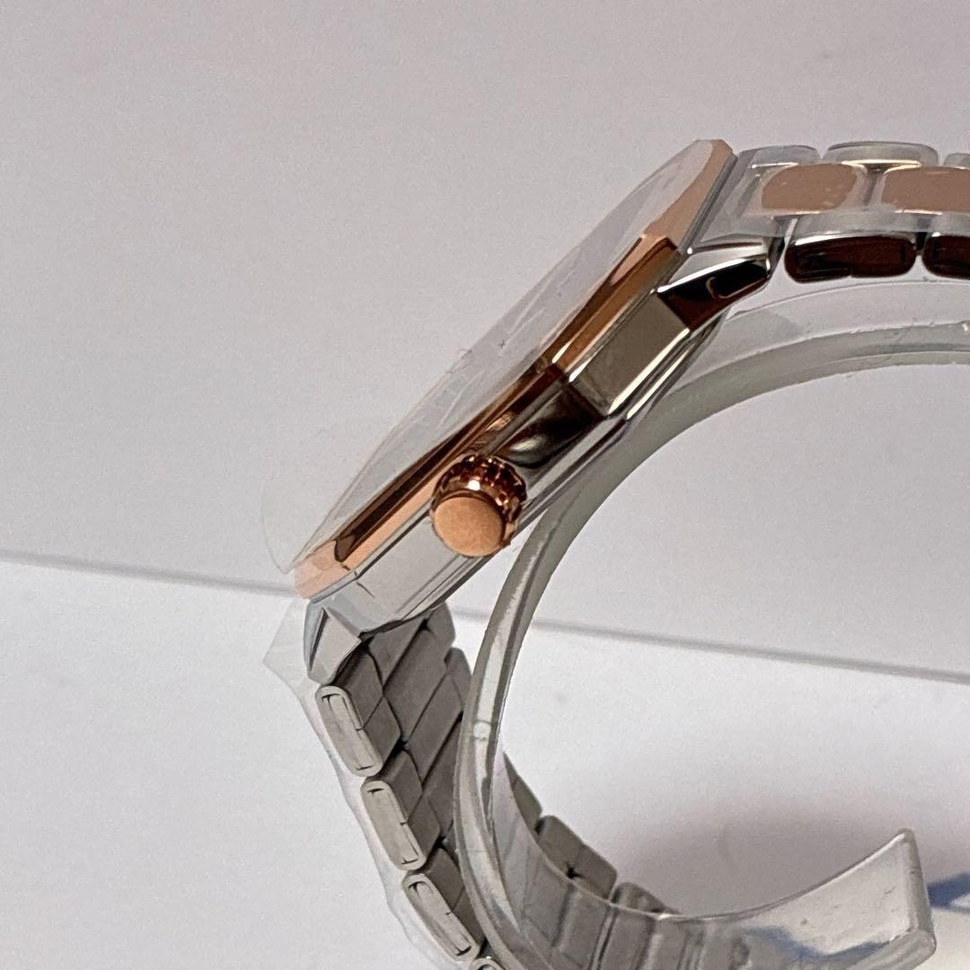 Rare CASIO watch MTP B195RG Rose Gold Navy