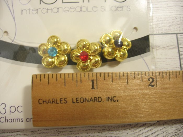 NEW Slider Beads Charms & Bracelet Jewelry Lot Enamel Rhinestones 43 Pc.
