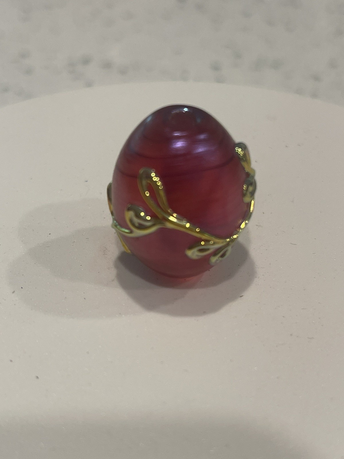 Lampwork Blown & Sculpted Round Focal Bead By SHANNON HILL.