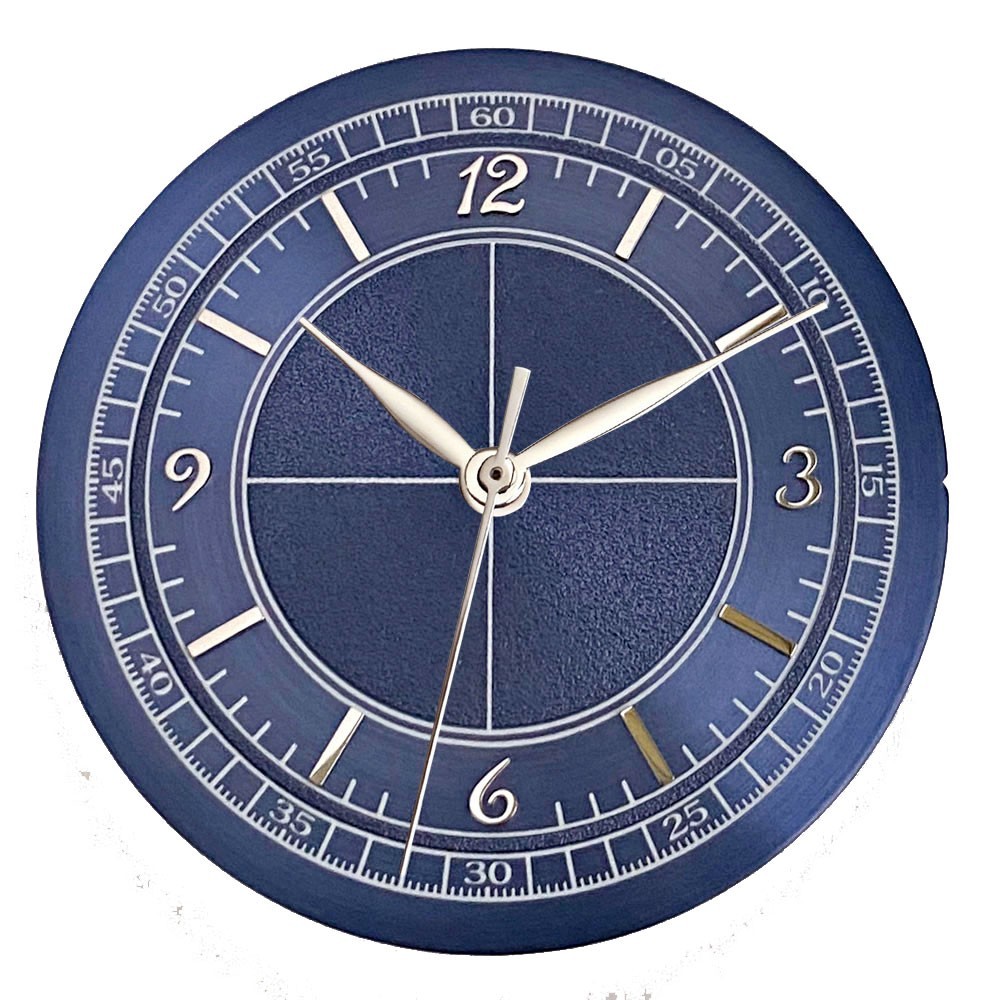 32mm Blue/Silver/Salmon Color Watch Dial Fit NH35 NH38 Miyota8215 ETA2824 PT5000