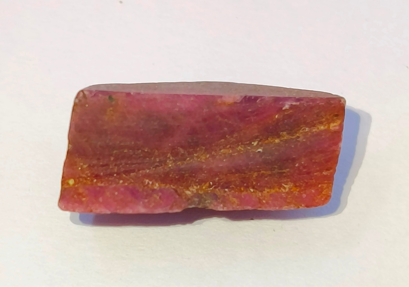Natural Red Ruby Untreated Raw Facet Rough Loose Gemstone C22-1