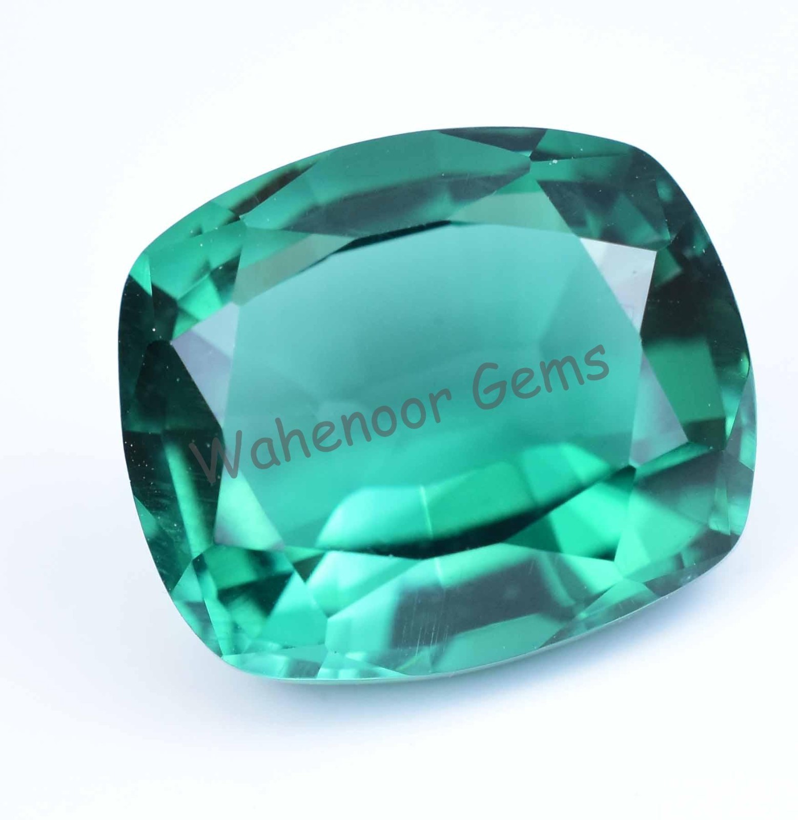 9.45 Ct Natural Vivid Green Colombian Emerald Cushion Certified Loose Gemstone