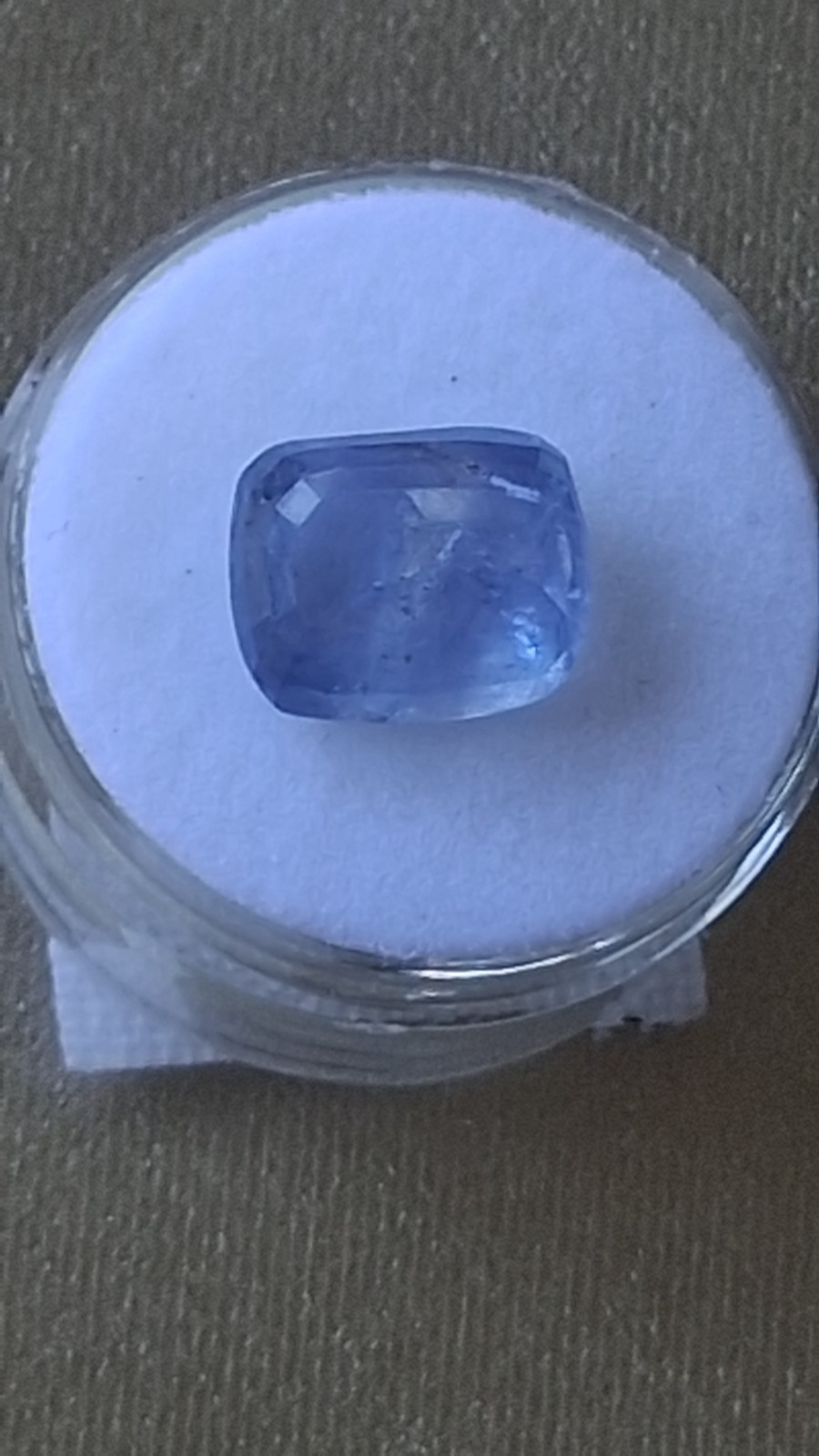 Natural Ceylon Sapphire 7.70ct Cushion Cut Color Change No Heat Lotus Sri Lanka