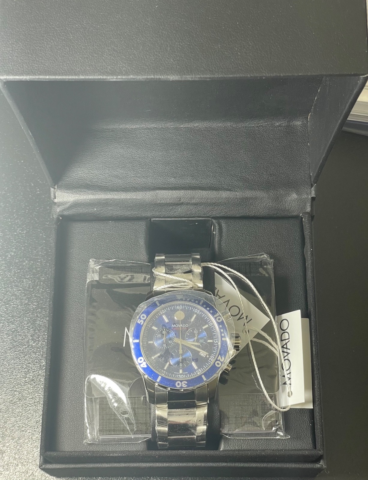 BRAND NEW MOVADO Men’s Series 800 Sport Chronograph Watch 2600141