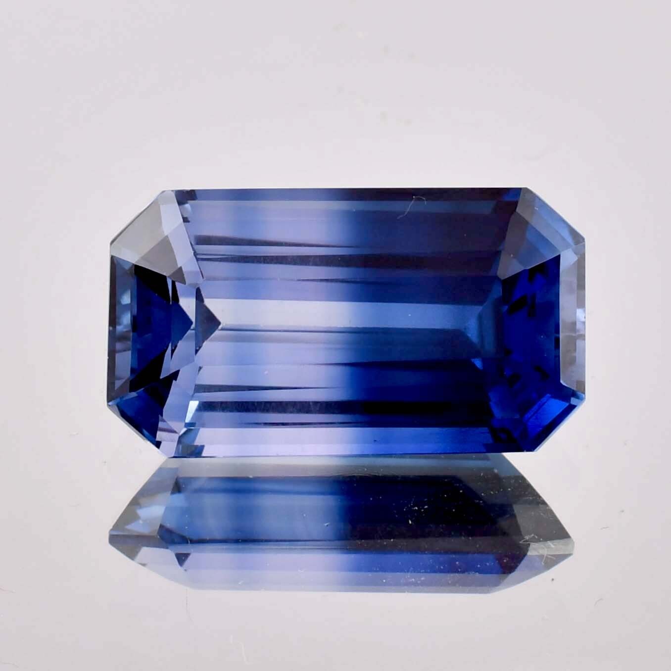 24 x 14 MM Natural Ceylon Blue Sapphire Loose Gemstone 33.30 Ct (GIT) Certified