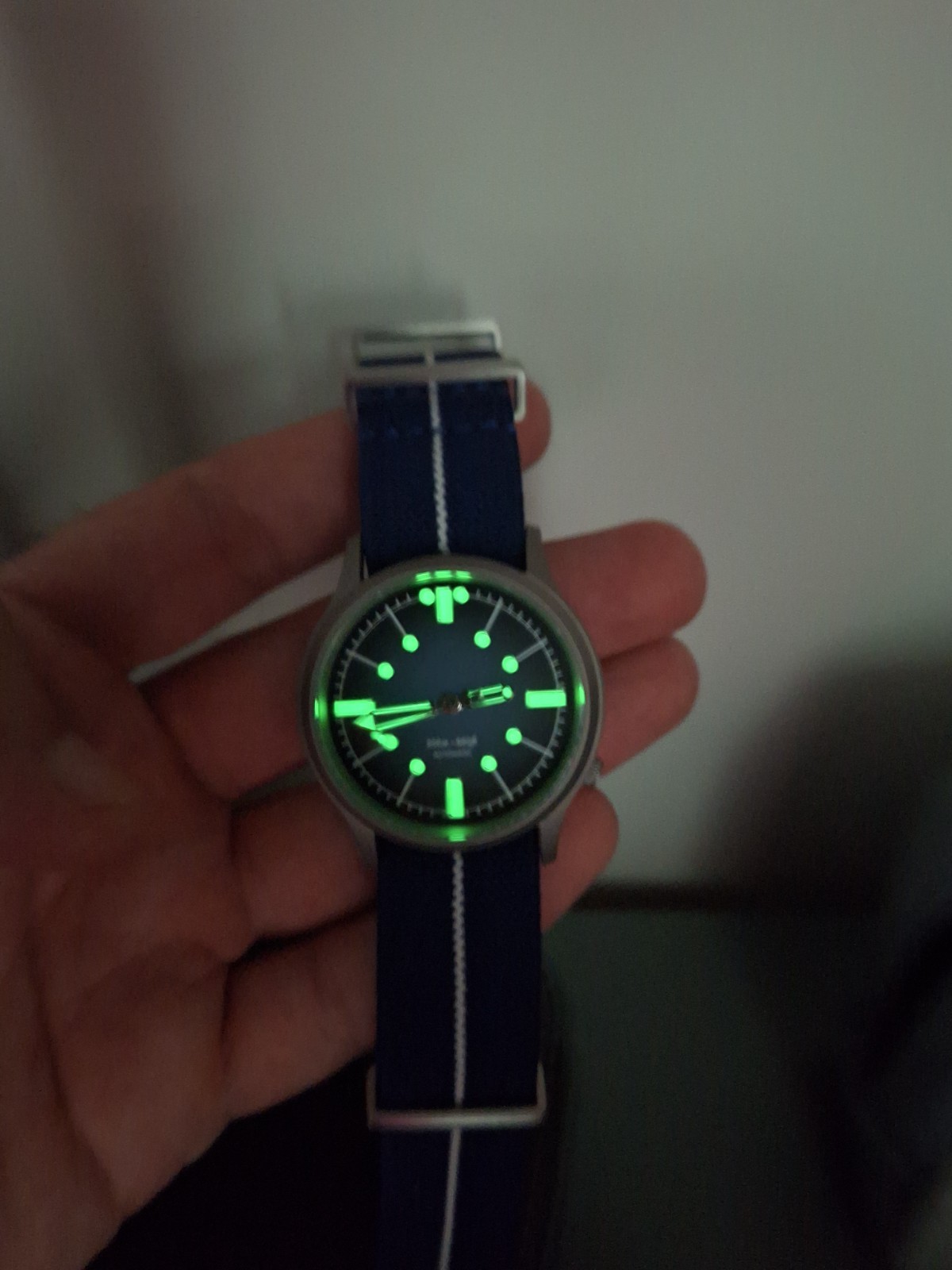 37mm Titanium Watch VH31 Quartz NATO Strap Custom Mod Tactical Military Field