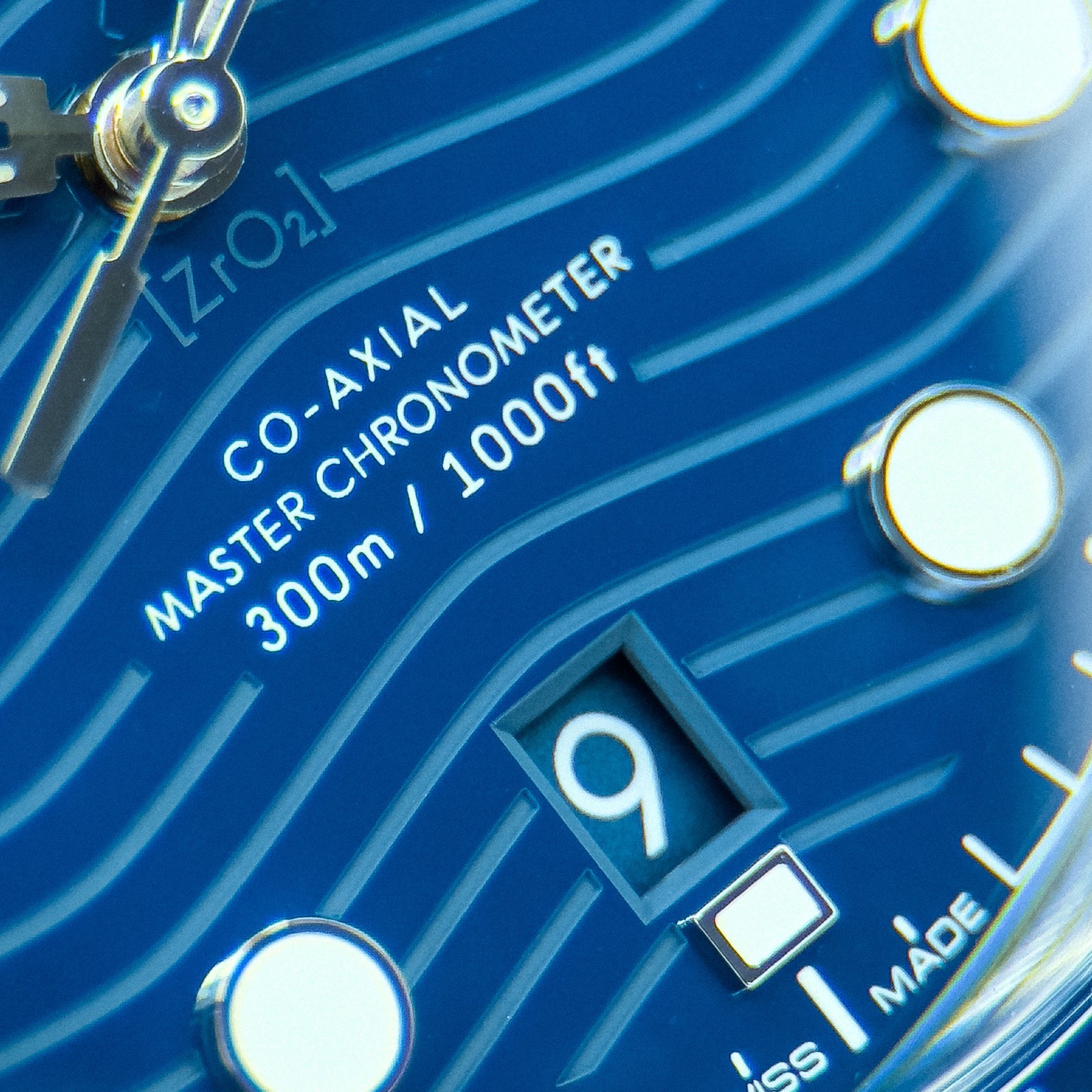 OMEGA Seamaster 300M SMP300m Blue Wave Dial 210.30.42.20.03.001 Box & Papers