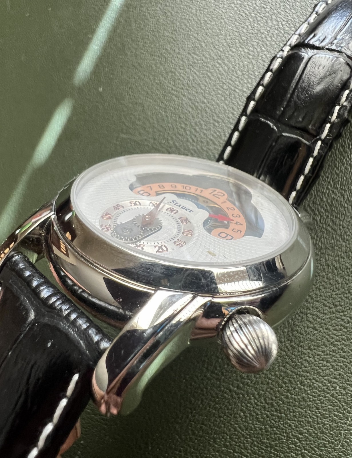STAUER Eremos Observatory Moonphase Automatic Regulator Watch 20999 With BOX