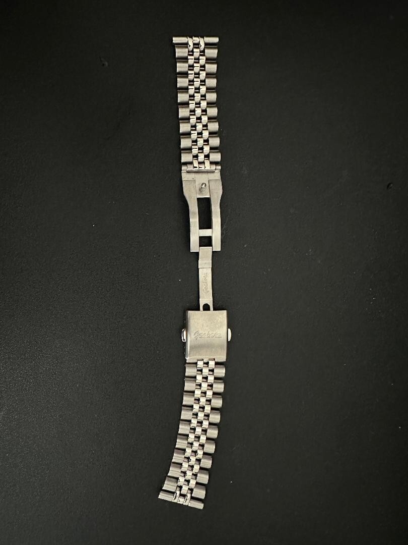 WatchGecko Warrington Stainless Steel Watch Strap – Brushed/Polished 21mm