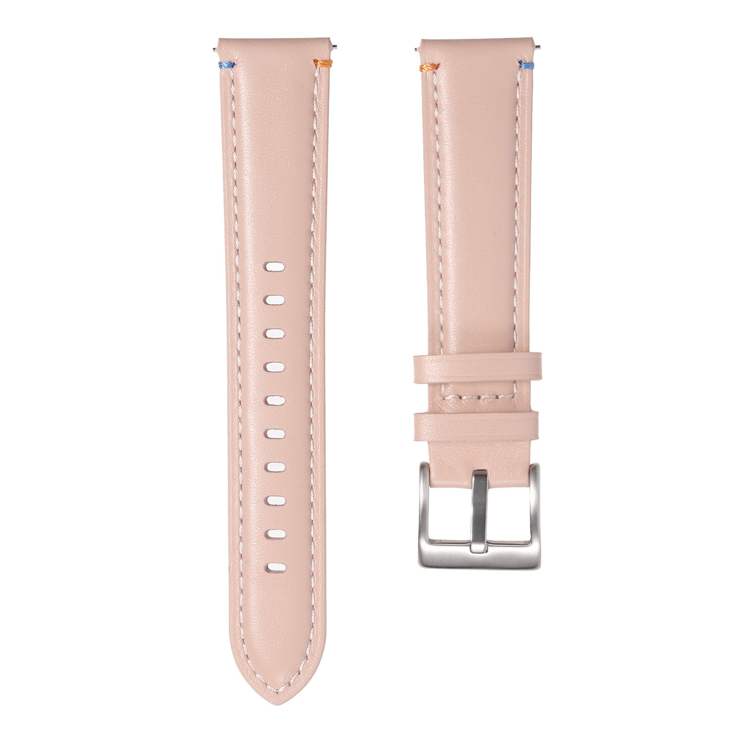 Vintage Watch Band 20mm 22mm Stitching Genuine Leather Strap Bracelet Wristband